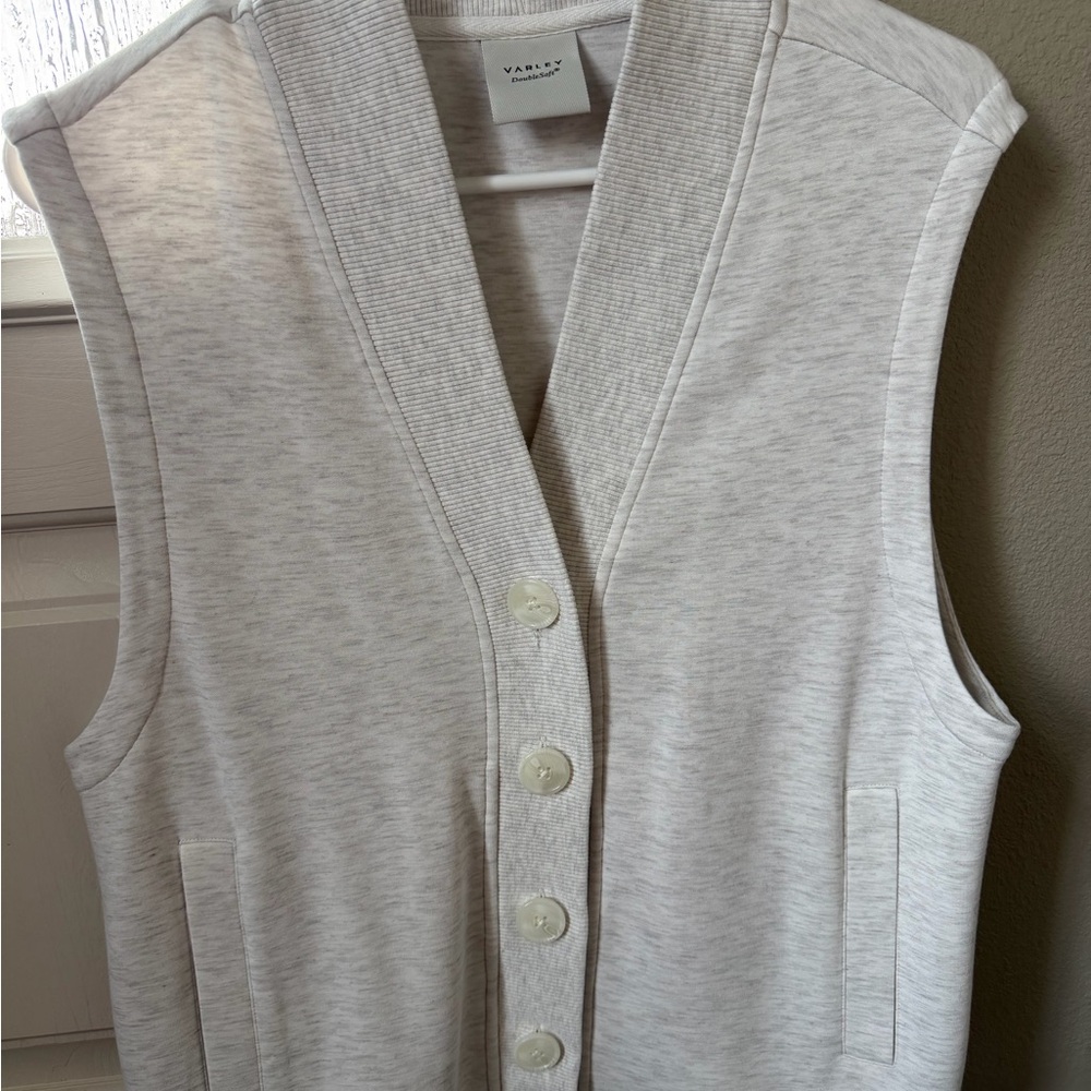 Varley Gray Ribbed Knitwear